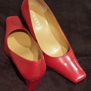Red women's shoes